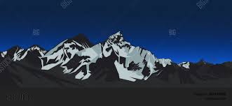 Everest Mountain Vector Photo Free Trial Bigstock