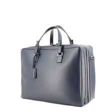 Salvatore Ferragamo Porte Documents En Cuir Bleu Porte Document Cuir Homme Porte Documents Porte Documents En Cuir