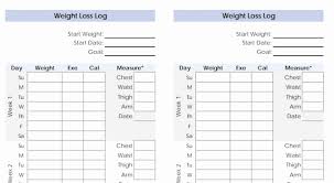 Weight Loss Challenge Chart Template Unique 5 Weight Loss