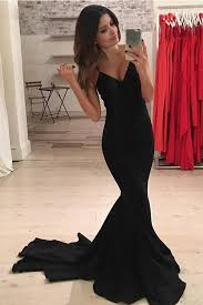 Mermaid Evening Dress Black Mermaid Evening Dress V Neck Evening Dress V Neck Prom Dress Black Black Mermaid Prom Dress Black Prom Dresses Prom Dresses Uk