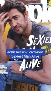 John Krasinski has been crowned People magazine's Sexiest Man Alive 2024…  fans are divided 😬 #johnkrasinski #sexiestmanalive #people