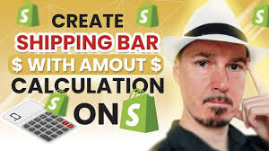 How to create a Free shipping bar with amount calculation
