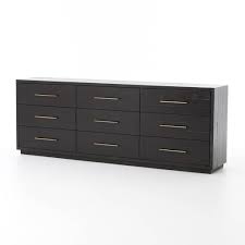 The 9 drawer rattan cabinet is a coastal or country style product. Suki 9 Drawer Dresser Mid Century Modern Sophistication