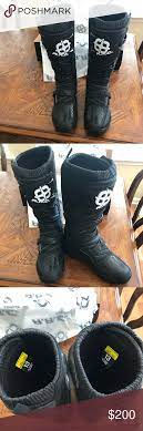A R C Motorcycle Riding Boots Men S Size 13 Black Motorcycle Boots Brand New With Box Never Wo Motorcycle Riding Boots Black Motorcycle Boots Motorcycle Boots