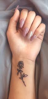 Meaningful Small Tattoos For Women Simple Small Tattoo Ideas Rose Tattoos On Wrist Small Rose Wrist Tattoo Tattoos For Women Small Meaningful