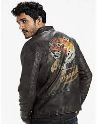 Triumph Tiger Bonneville Leather Jacket Jackets Leather Jacket Triumph Tiger