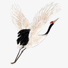 Chinese Style Crane Fly White Crane Yunhe Ruihe Illustration Png Transparent Clipart Image And Psd File For Free Download Crane Tattoo White Crane Bird Drawings