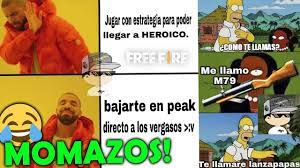 Players freely choose their starting point with their parachute, and aim to stay in the safe zone for as long as possible. Los Mejores Memes De Free Fire 3 Imposible No Reirte Youtube