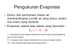 Tak lain dari pertemuan sebelumnya penulis akan kembali dengan membawa dan memberi sebuah artikel. Evaporasi Vs Transpirasi Ppt Download