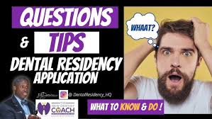 Dental School/Residency Interview Tips