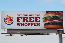 Burger King Billboard Santan Freeway Loop 202 Chandler In 2020 Billboard Advertising Billboard Outdoor Advertising Billboard