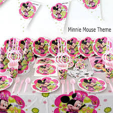 Find all cheap minnie mouse clearance at dealsplus. Girl Minnie Mouse Theme Happy Birthday Decorations Supplies Party Tableware Set Shopee Singapore