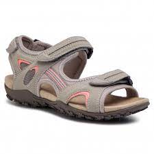 Sandals GEOX - D Sand.Strel B D9225B 0EK15 C1010 Lt Grey - Casual sandals -  Sandals - Mules and sandals - Women's shoes | efootwear.eu