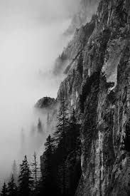 Black And White Silhouette Photography Black And White Silhouette Of The Mountains Photographic Print By Made By Vitaliebrega Com In 2020 Black White Landscape White Photography Black White Pictures