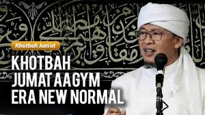 Suara ust arifin ilham di atas sajadah ke uas tampillah bang sumber dari : Khotbah Jum At Aa Gym Pertama Kali Era New Normal Youtube