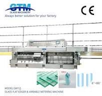 Full Automatic Glass Flat Edging and Variable Mitering Miter Edge Polishing  Processing Grinding Drilling Washing Sandblasting Beveling Machine