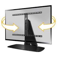 Sanus Simplicity Sstv2 B1 Tv Swivel Stand 32 To 65 Swivel Tv Stand Wall Mounted Tv Swivel