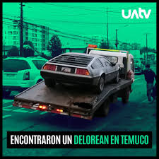 Resultado de imagen para DELOREAN VOLVER AL FUTURO ESTA EN CHILE