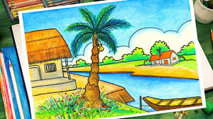100 Easy Village Scenery Drawing Village Scene Drawing Oil Pastel Drawings Easy Easy Scenery Drawing How to draw village scenery with pencil step by step, pencil drawing for beginners dear friends subscribe for more drawing