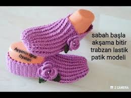 Kolay Ve Gosterisli Cok Guzel Patik Modeli Bastan Sona Anlatimli Yapilisi Patik Modelleri Orgu Youtube Con Imagenes Zapatitos Crochet