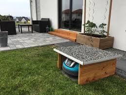 Hutte Bzw Garage Fur Sileno Seite 4 Mahroboter Garage Selber Bauen Rasenroboter Garage Rasenmaher Roboter Garage