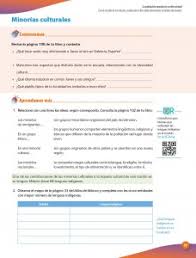 Y también este libro fue escrito por un escritor. Leccion 4 Minorias Culturales Ayuda Para Tu Tarea De Geografia Cuaderno De Actividades Sep Primaria Sexto Respuestas Y Explicaciones
