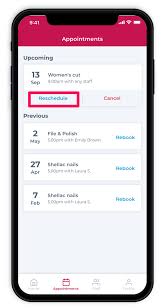 How to change or cancel subscriptions using macos catalina+. How To Rebook Reschedule An Appointment On The Salon Branded App Phorest