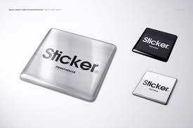 3d Epoxy Dome Stickers Mockup Set Branding Mockups Mockup Epoxy