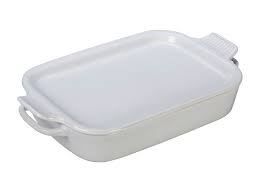Bestellen sie le creuset bei uns. Rectangular Dish With Platter Lid Le Creuset Stoneware Creuset Baked Dishes