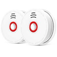 Some models may only require (1) battery. 2 Pack Photoelectric Smoke Detector Alarm Battery Operated Not Hardwired Smoke And Fire Alarm Detector With Test Button Photoelectric Fire Dector Alarm With Ul Listed 9v Battery Included Buy Online In Aruba At Aruba Desertcart Com Productid