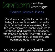 As the cardinal water sign, these individuals initiate using their emotions, their caretaking instincts, and their desire to heal. Pin By Riley Shae On This Is Me Zodiac Star Signs Capricorn Capricorn Star Sign