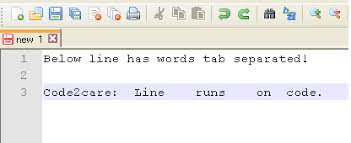Number format with dot php. Replace Tabs By Spaces Or Comma Notepad Code2care