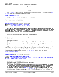 Https Iabo Com Resources Documents Board 20meeting 20minutes 675 20iac 2014 4 4 20 202020 20indiana 20residential 20code 20ir Published 20final 20rule 20 20lsa 20doc 2019 330 F Pdf