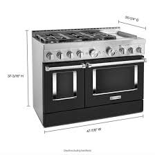 48'' smart commercial style gas range