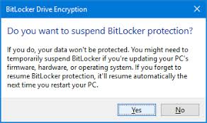 See photosclick for full photo gallery: Suspend Bitlocker Disk Encryption When Installing Firmware Or Bios Updates Hardware Drivers Or Operating System Updates