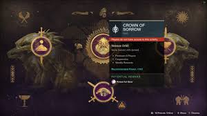 I have the hall unlocked with the visage of callus as well as a couple trophies or whatever in there. Unlock The Crown Of Sorrow Raid In Destiny 2 Allgamers