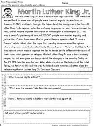 Free Martin Luther King Jr Close Reading Mrs Thompson S Treasures Martin Luther King Reading Martin Luther King Jr Free Martin Luther King Reading Passage