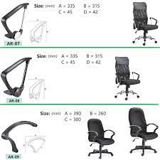 fixed armrest office chair parts chair parts furntiure