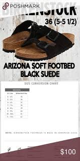 Birkenstock Shoe Size Conversion Chart Pin On My Posh Picks
