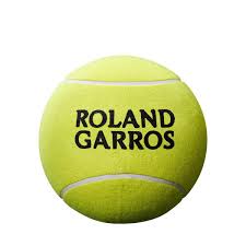 1374 views logos and symbols. Roland Garros 9 22 9 Cm Jumbo Tennisball Gelb Wilson Sporting Goods