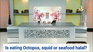 Similar to fish, squids and octopus could be eaten without slaughtering. Is Eating Octopus Squid Or All Seafood Halal To Eat Assim Al Hakeem Youtube