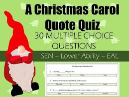 A Christmas Carol Quote Quiz Revision A Christmas Carol Quotes Quote Quiz Christmas Carol