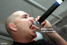 Gerry Rojas, Tone Acosta of TVT Rec and Pitbull during The Rhythm... News  Photo