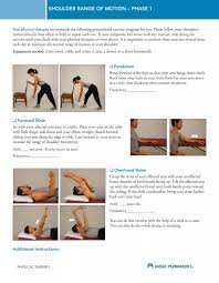Image result for Shoulder Range of Motion Exercises
