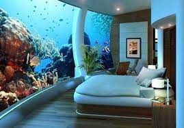 An Aquarium In The Bedroom Is A Must Unique Bedroom Design Dream Bedroom Underwater Bedroom