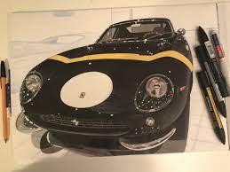 Hrh Prince Rainier S Ferrari 275 Gtb At The Monaco Top Car Collection Museum A Great Pleasure To Visit And Spend Time Ferrari Car Art Car Drawings