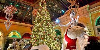 By midweek, decoration of the fir was in full swing. The Bellagio In Las Vegas Holiday Display Is Better Than We Imagined Photos Narcity