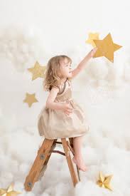 Cloud 9 Dream Session Stars Clouds Photo Shoot Christmas Photography Kids Photoshoot Toddler Photography