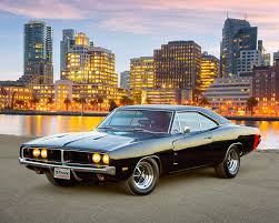 Image result for Black 1969 Dodge