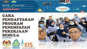 Melalui program ini, bantuan kewangan segera (7 hari selepas pengesahan hilang kerja) akan diberikan iaitu sebanyak rm600 (maksimum 3 bulan). Cara Pendaftaran Program Penempatan Pekerjaan Semula Eis Portal Youtube